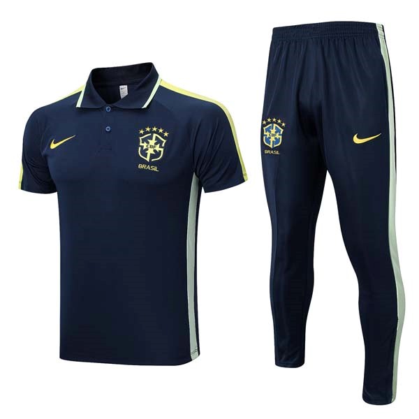 Polo Brasil Conjunto Completo 2023 2024 Azul